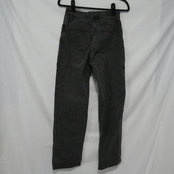 HOLLISTER | 3R W26 L31 | Grey High-Waisted Panel Detail Pants - Picture 2 of 16